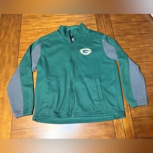 NFL Green and Gray Men's Jacket